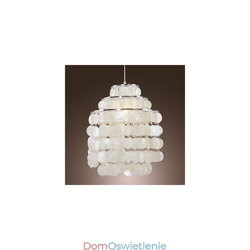 Nowoczesna współczesna lampa wisząca w stylu mini chrom