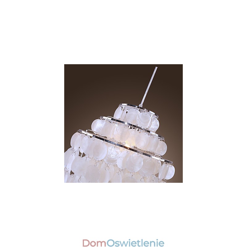 Nowoczesna współczesna lampa wisząca w stylu mini chrom