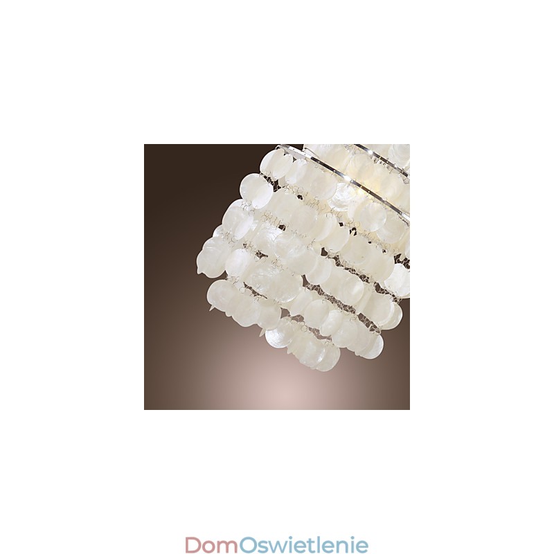 Nowoczesna współczesna lampa wisząca w stylu mini chrom