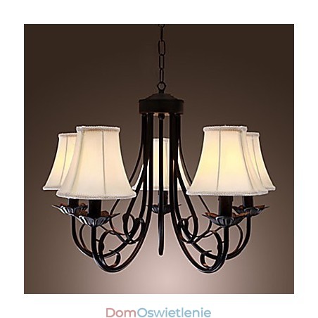 Tradycyjny klasyczny antyczny mosiężny żyrandol