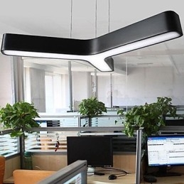 Nowoczesna współczesna metalowa lampa wisząca