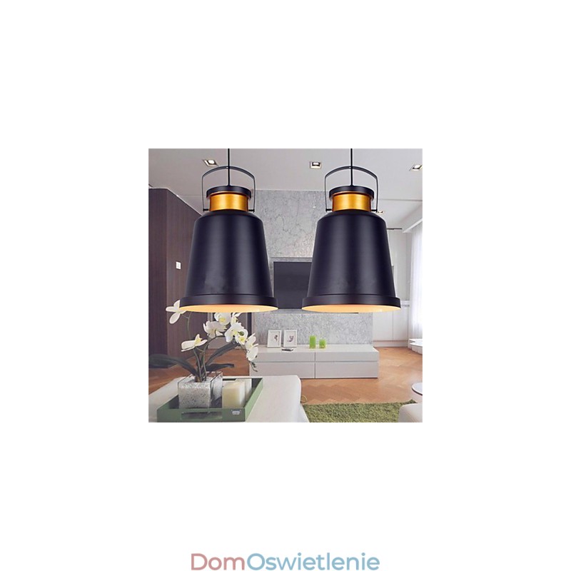 Lampa wisząca retro metalowa lampa wisząca kawiarniana