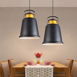 Lampa wisząca retro metalowa lampa wisząca kawiarniana