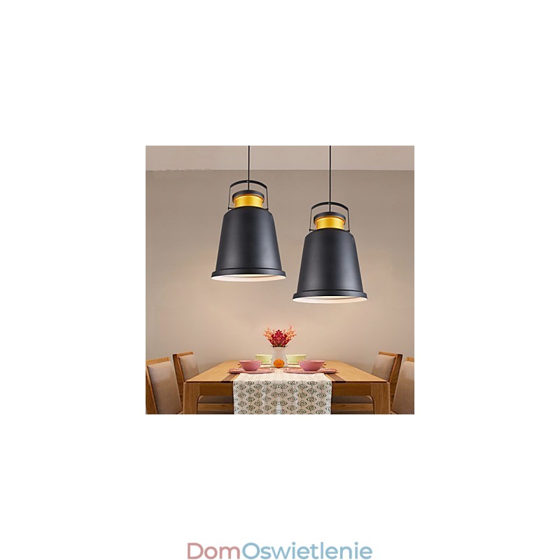 Lampa wisząca retro metalowa lampa wisząca kawiarniana