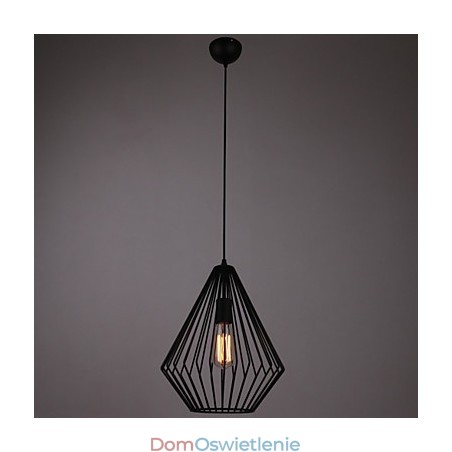 Miniaturowa lampa wisząca z diamentami 1 światło malowanie obróbka Miniaturowa lampa wisząca z diamentami 1 światło malowanie obróbka
