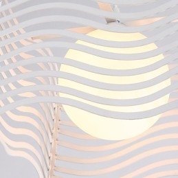 Nowoczesna współczesna metalowa lampa wisząca