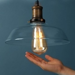 Nowoczesna szklana lampa wisząca Proste lampy wiszące Lampa wisząca Cafe