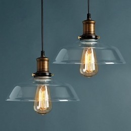 Nowoczesna szklana lampa wisząca Proste lampy wiszące Lampa wisząca Cafe