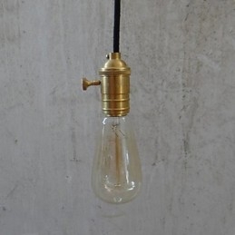 Tradycyjna klasyczna lampa wisząca z mosiądzu