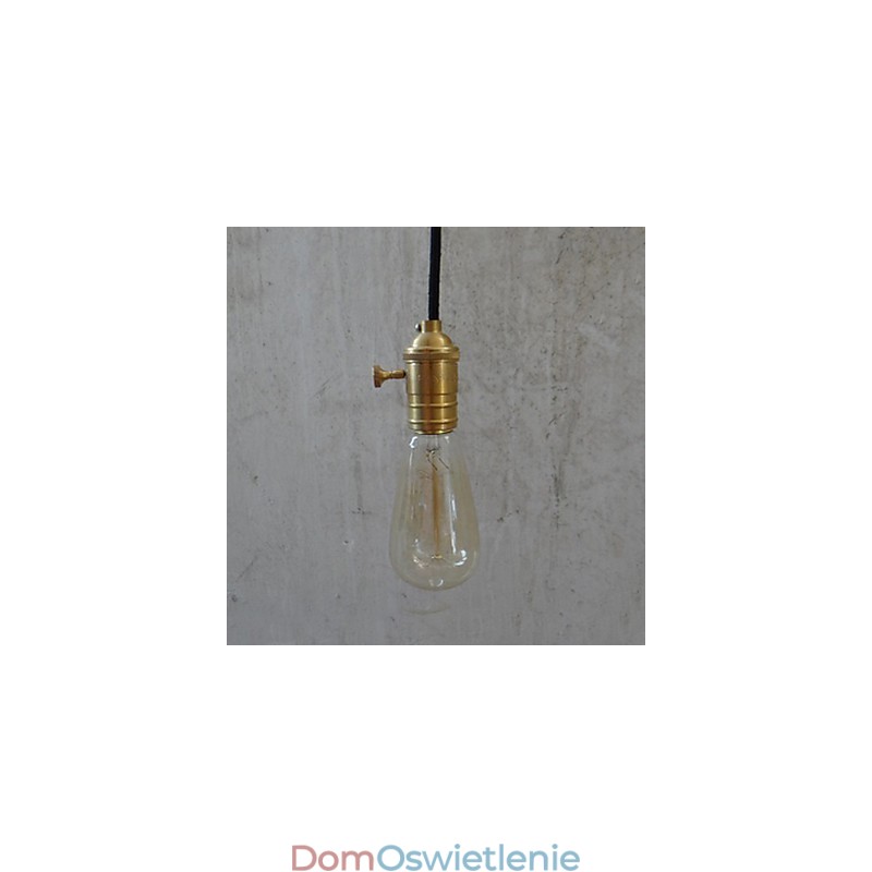Tradycyjna klasyczna lampa wisząca z mosiądzu