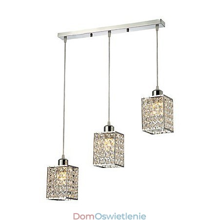 Nowoczesna współczesna lampa wisząca z kryształkami i powłoką galwaniczną Nowoczesna współczesna lampa wisząca z kryształkami i powłoką galwaniczną