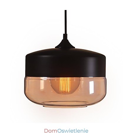 WestMenLights Vintage Modern Malowana Szklana Lampa Sufitowa Lampa Wisząca Czarna 250mm Średnica WestMenLights Vintage Modern Malowana Szklana Lampa Sufitowa Lampa Wisząca Czarna 250mm Średnica