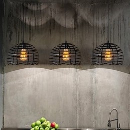Retro Klasyczne Metalowe Lampy Sufitowe Proste Lampy Wiszące Lampy Wiszące Cafe