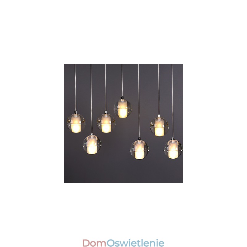 1 Światło Kryształowe Szkło Kamień Wisząca Lampa Cafe Wisząca Lampa Dekoracyjna Wisząca Oświetlenie