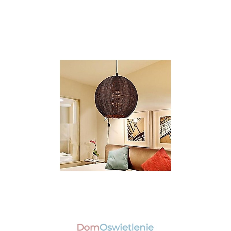 Nowoczesna współczesna latarnia Country Globe Metalowa lampa wisząca