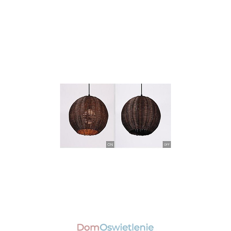 Nowoczesna współczesna latarnia Country Globe Metalowa lampa wisząca