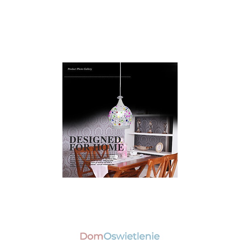 Styl Wisząca lampa kryształowa Kontraktowane nowoczesne lampy