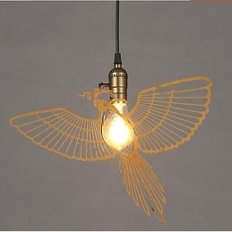 Retro Papercut Art Bird Plating