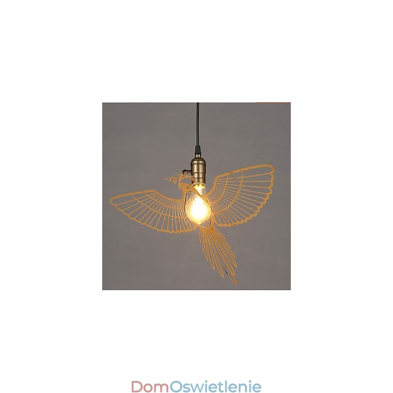 Retro Papercut Art Bird Plating