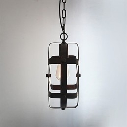 Styl Vintage Industrial Okrągła Lampa Wisząca Loft Wyposażenie Domu Dekoracyjny Żyrandol