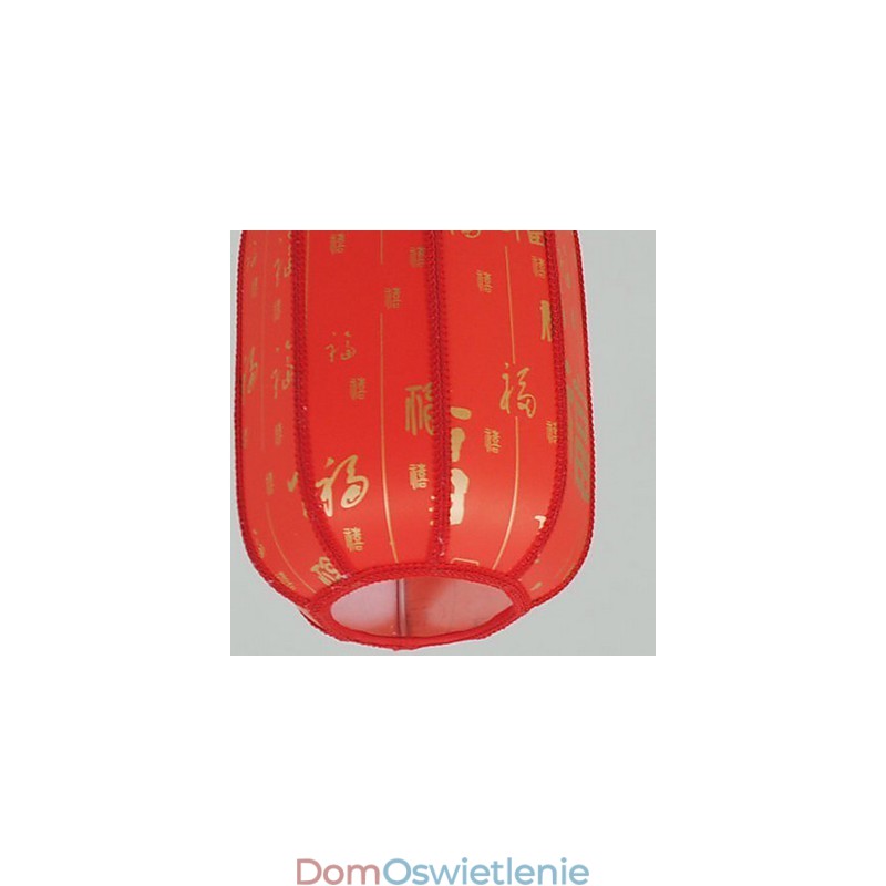 Archaizuj owczą czerwoną latarnię na werandę lampa droplight