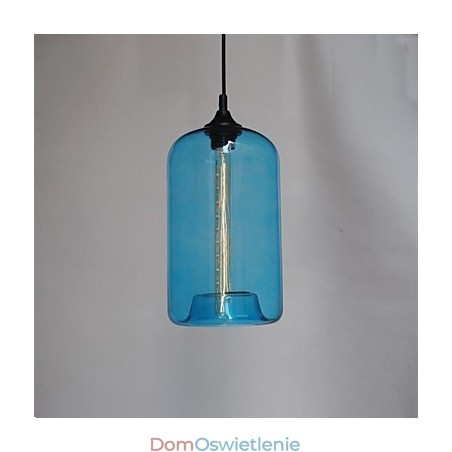 Lampa wisząca Bottle Design 1 z przezroczystym kloszem Lampa wisząca Bottle Design 1 z przezroczystym kloszem