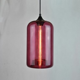 Lampa wisząca Bottle Design 1 z przezroczystym kloszem