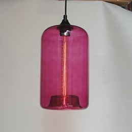 Lampa wisząca Bottle Design 1 z przezroczystym kloszem