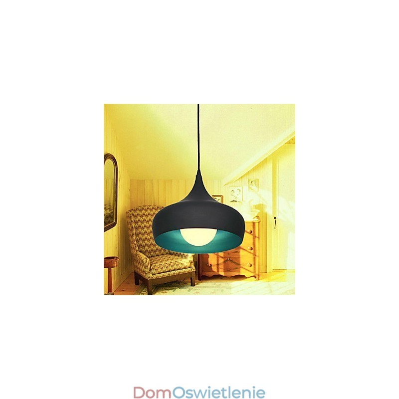 Nowoczesna współczesna retro miska w stylu miniaturowym obraz wiszący lampa