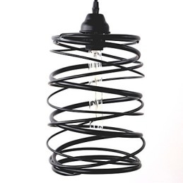 Rustykalny domek retro wiejski styl mini malowanie metalowa lampa wisząca garaż