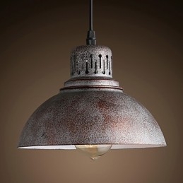 Retro Mini Styl Malowanie Metalowa Lampa Wisząca Na Zewnątrz