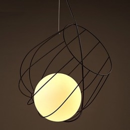 Retro Designers Metalowa lampa wisząca