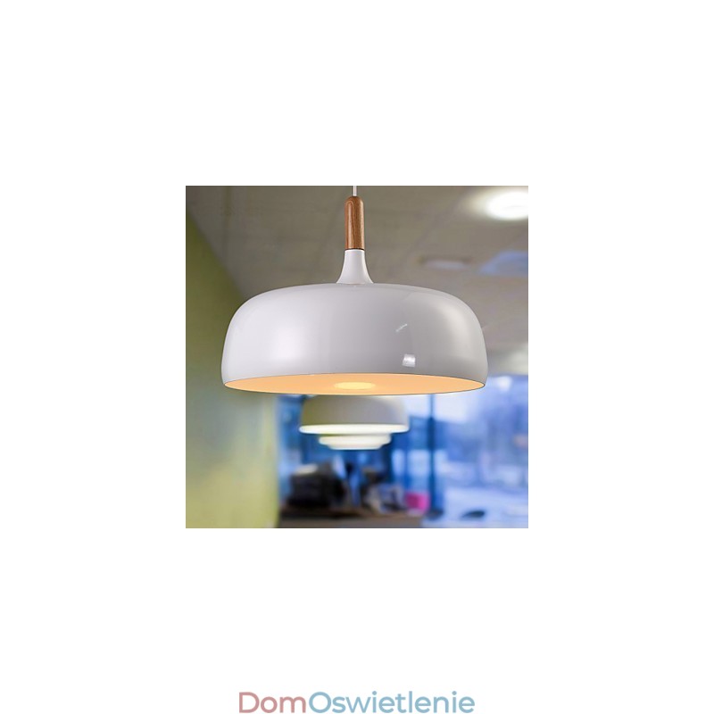 Nowoczesna, współczesna, wisząca lampa metalowa w stylu country