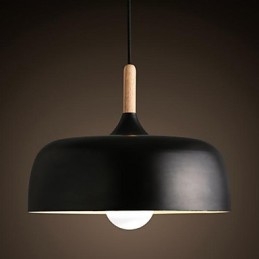 Nowoczesna, współczesna, wisząca lampa metalowa w stylu country