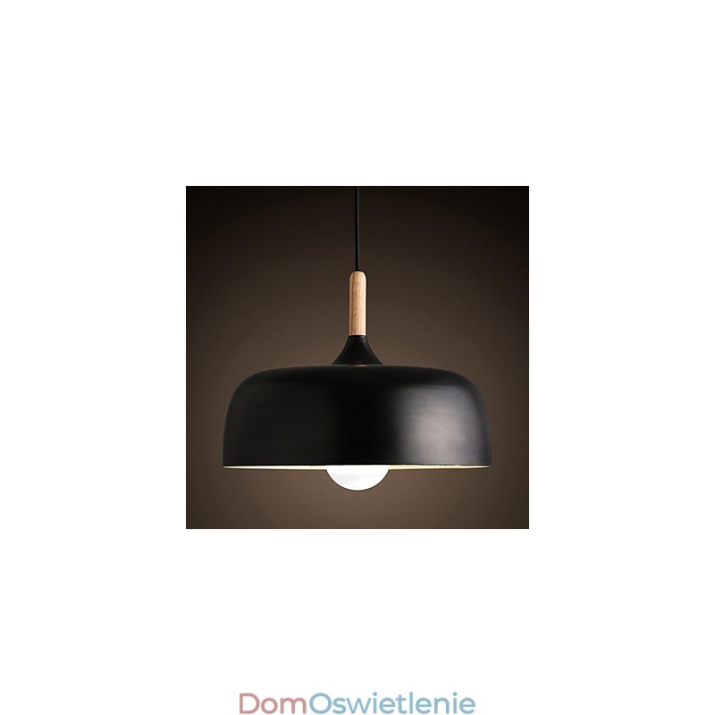 Nowoczesna, współczesna, wisząca lampa metalowa w stylu country