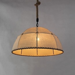 35CM Loft Industrial Wind Prosta lniana lampa w stylu amerykańskim Country Creative Arts Droplight