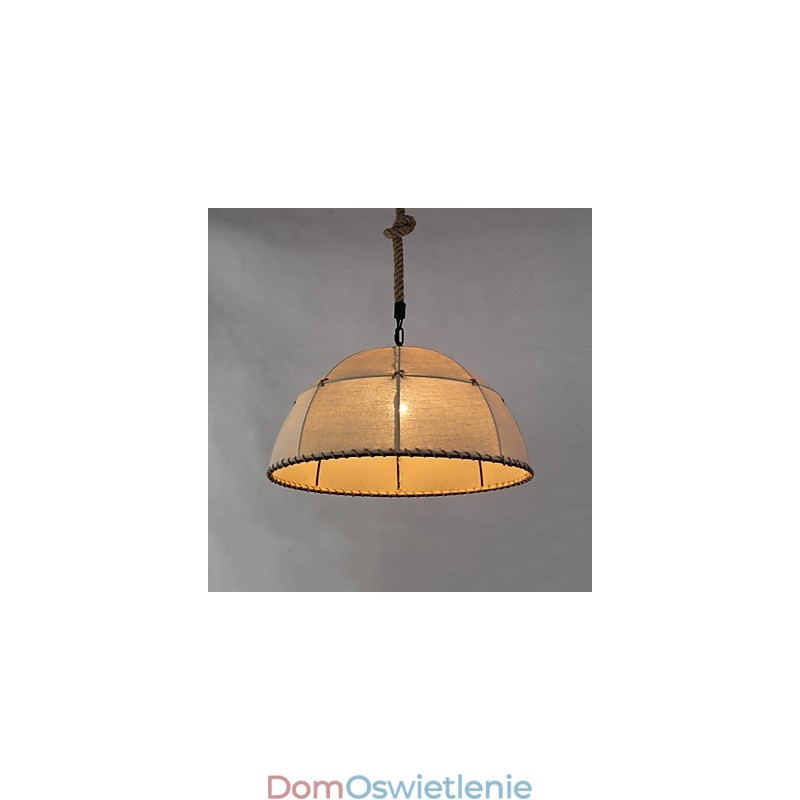 35CM Loft Industrial Wind Prosta lniana lampa w stylu amerykańskim Country Creative Arts Droplight