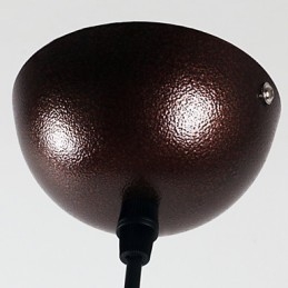 Nowoczesna współczesna lampa wisząca z metalu