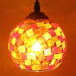 Nowoczesna współczesna lampa wisząca z metalu
