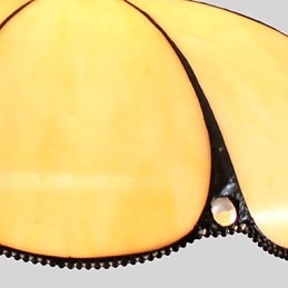 Europejskie wiejskie kreatywne sztuki witraż żyrandol przywracający starożytne sposoby lampa światło