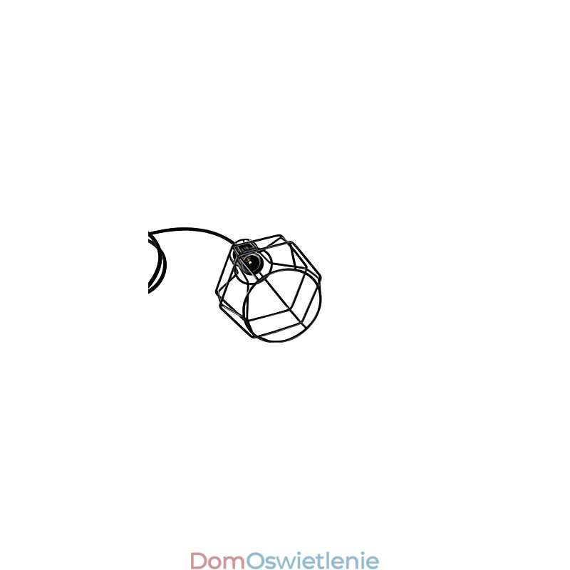 Retro Mini Styl Malowanie Metalowa Lampa Wisząca Garaż