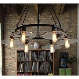 Tradycyjny Klasyczny Vintage Retro Latarnia Wiejski Mini Styl Malowanie Metalowa Lampa Wisząca Jadalnia