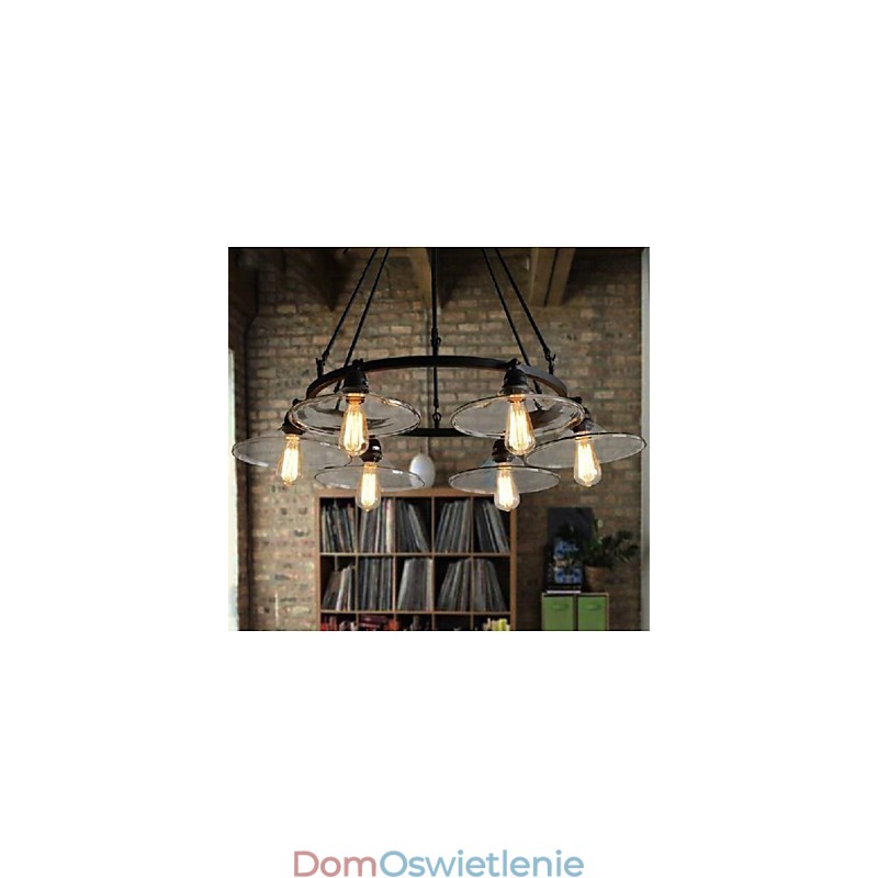 Tradycyjny Klasyczny Vintage Retro Latarnia Wiejski Mini Styl Malowanie Metalowa Lampa Wisząca Jadalnia