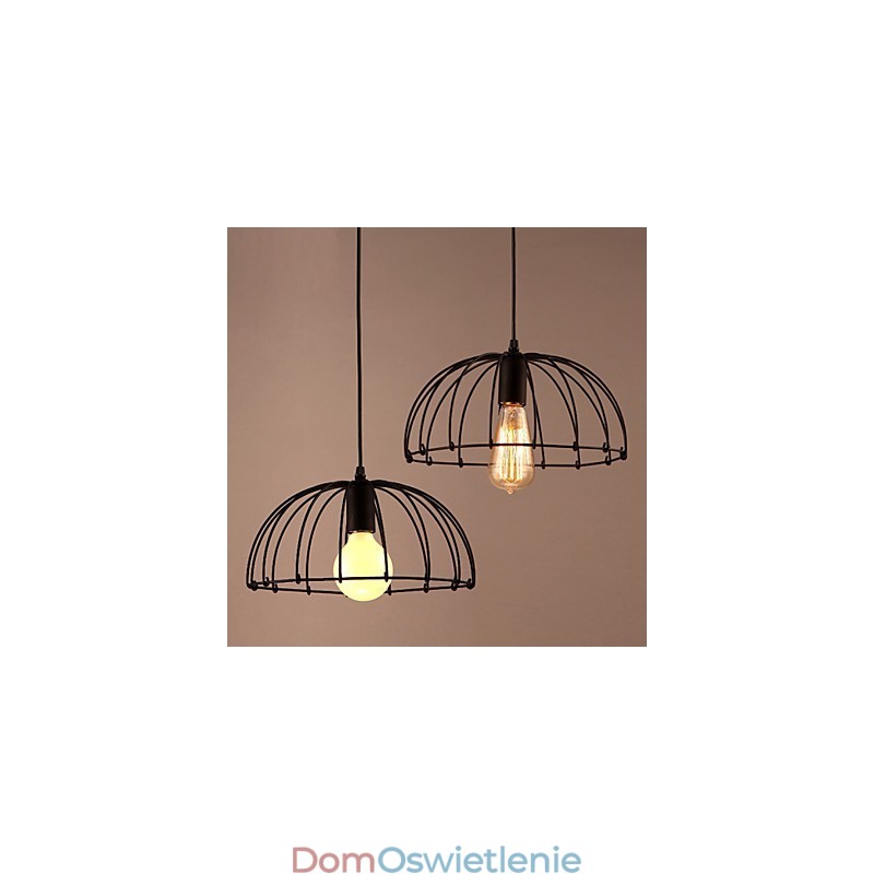 Retro Designers Metalowa lampa wisząca
