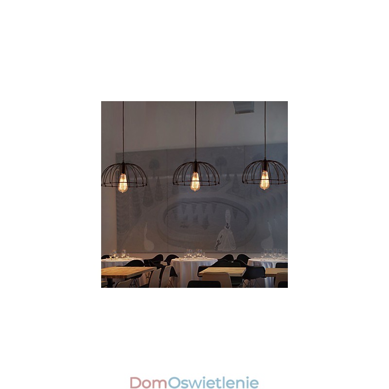 Retro Designers Metalowa lampa wisząca