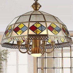Lampy wiszące kryształowe mini styl tradycyjny klasyczny metalowy