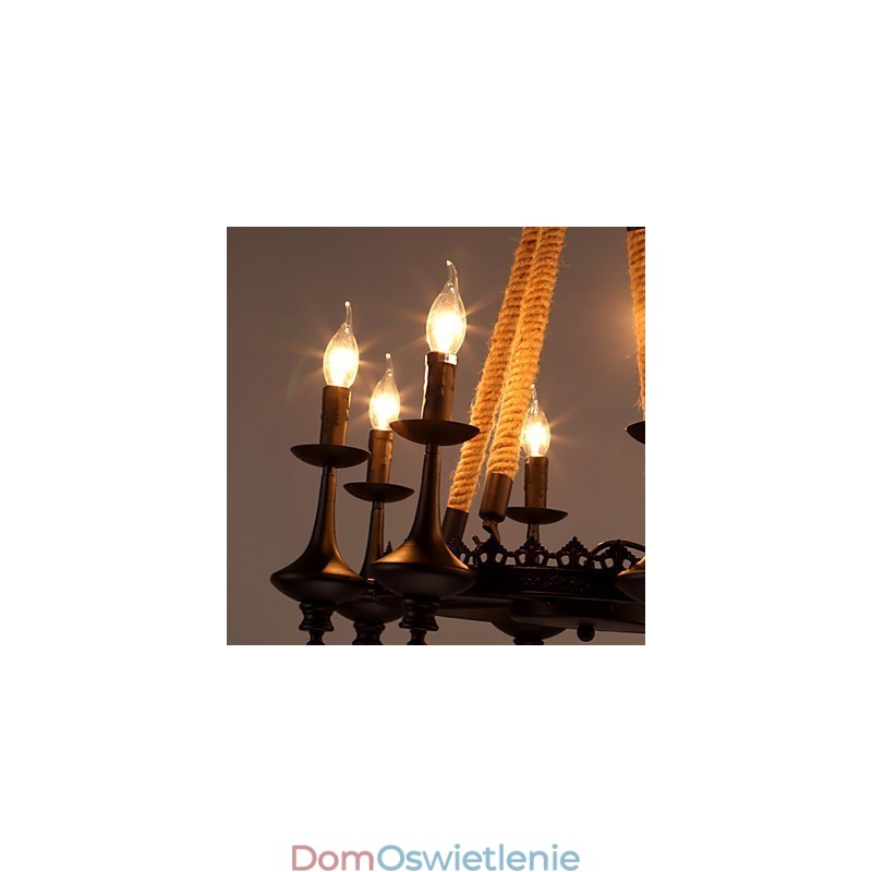 Lampy wiszące Mini styl tradycyjny klasyczny metalowy