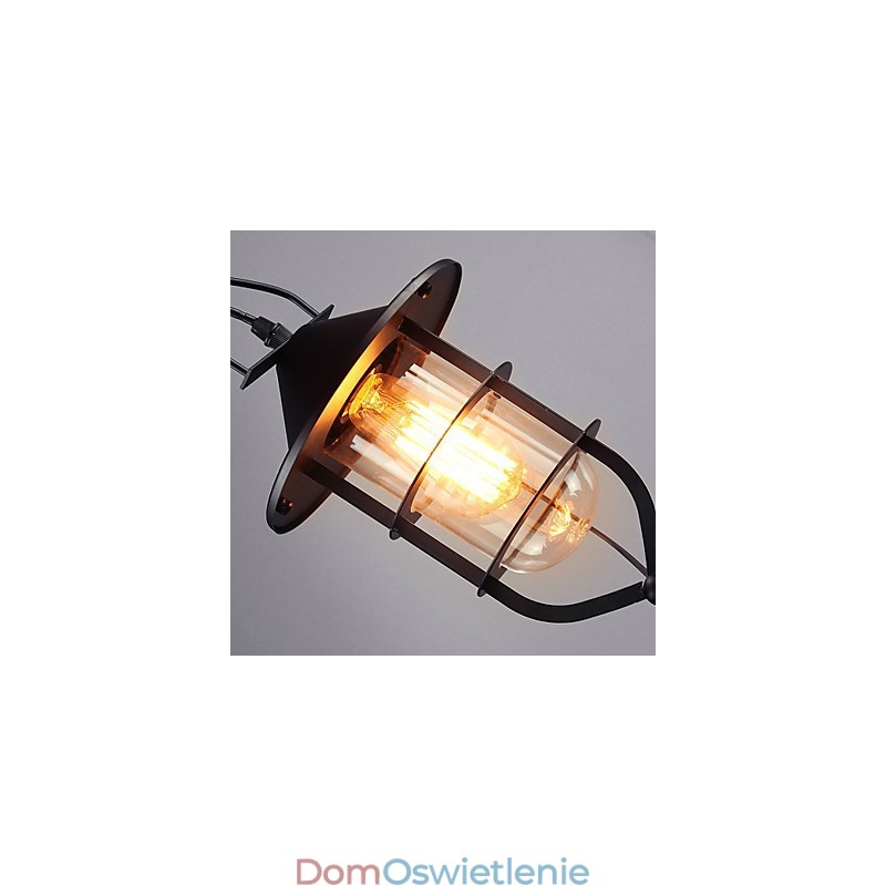 Vintage Country Painting Metalowa lampa wisząca garaż