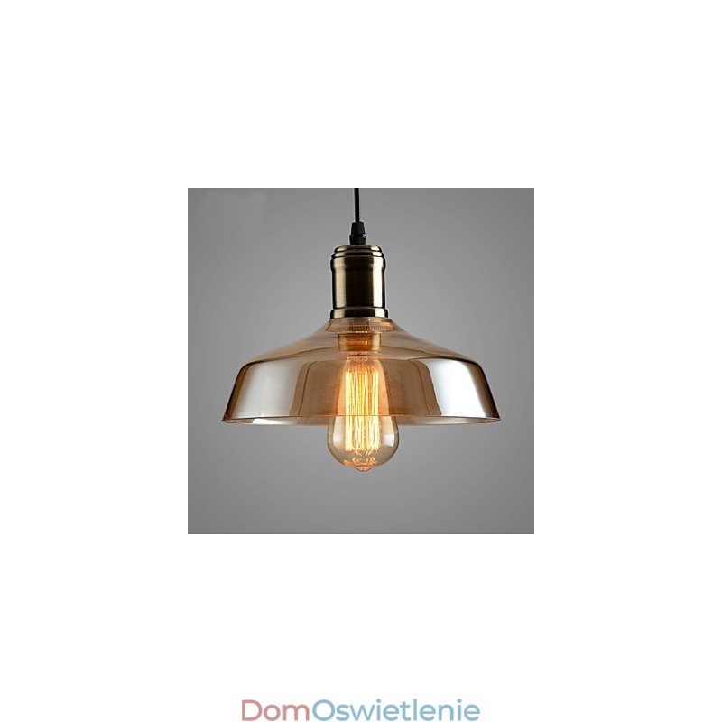 Retro Oświetlenie Szklana Lampa Wisząca