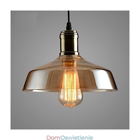 Retro Oświetlenie Szklana Lampa Wisząca Retro Oświetlenie Szklana Lampa Wisząca